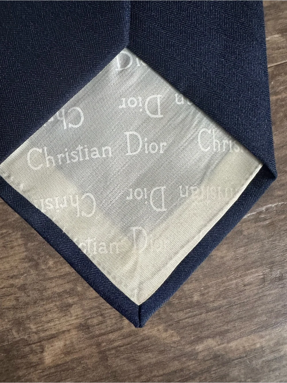 Dior Navy Blue Men's Tie
